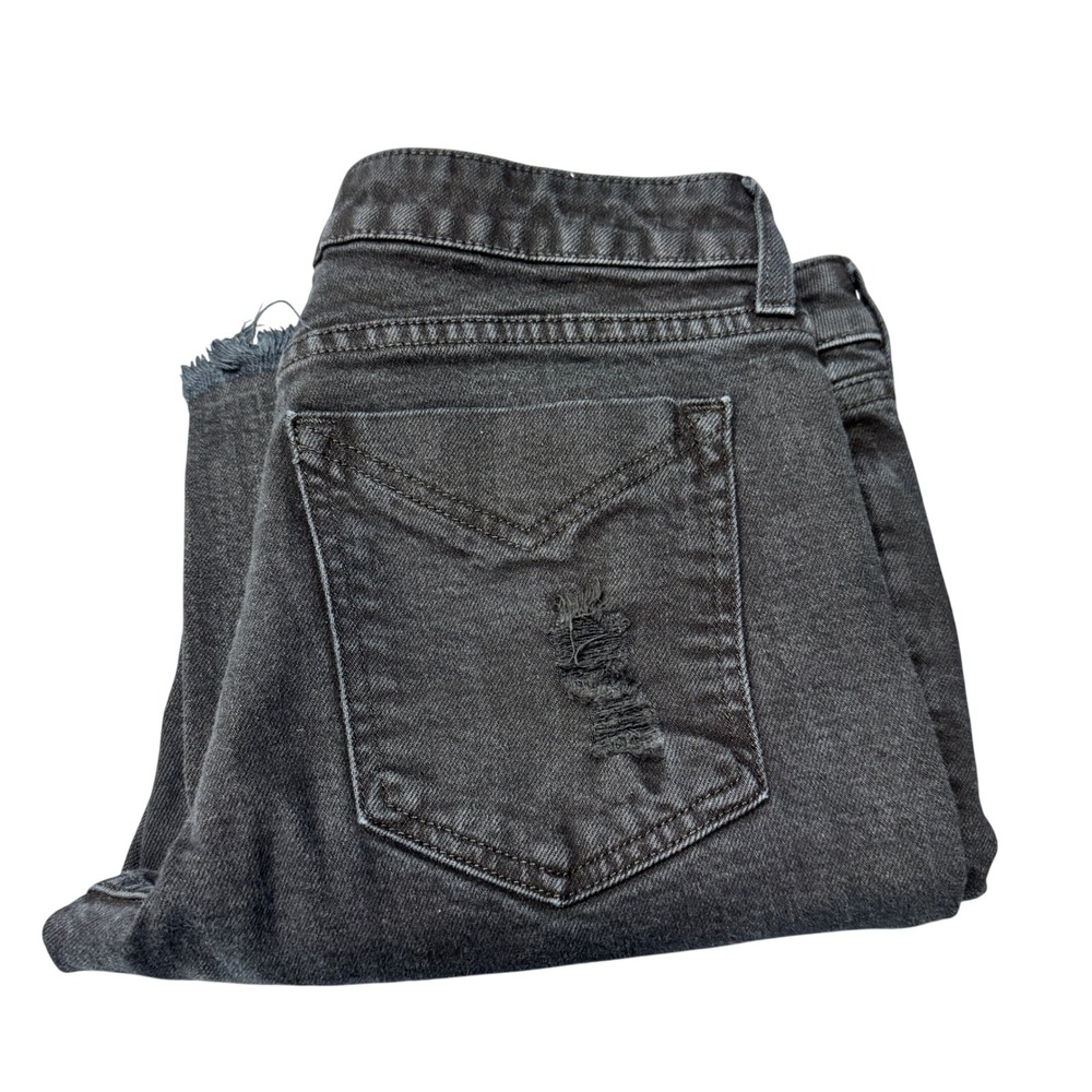 Derek Lam 10 Crosby Mila Jeans Womens 27 (29x27) Patchwork Dark Wash Distressed